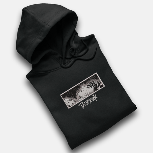 Berserk Mindset | Guts | Sweat à capuche brodé