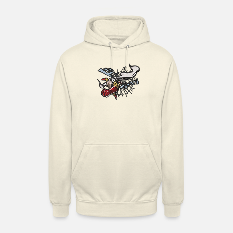 Saitama V2 Custom | One Punch Man | Sweat à capuche brodé