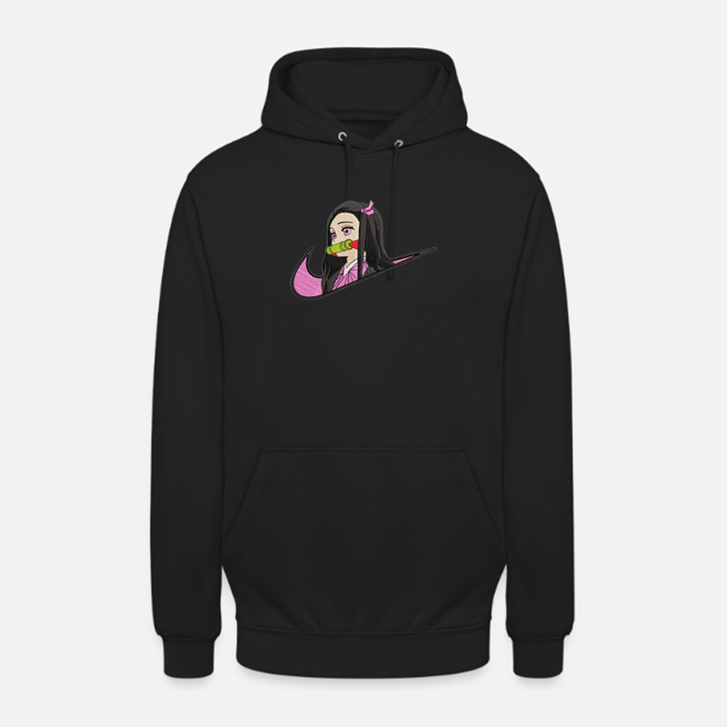 Nezuko Kamado Custom | Demon Slayer | Sweat à capuche brodé