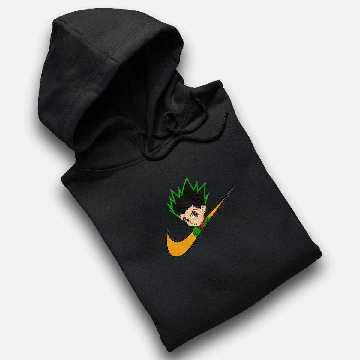 Gon Freecss Custom | Hunter x Hunter | Sweat à capuche brodé