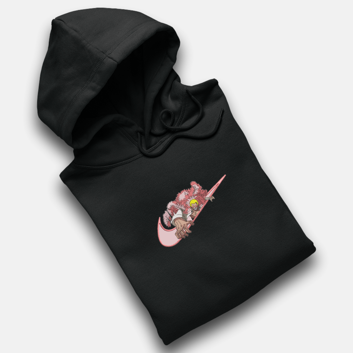 Donquixote Doflamingo Custom | One Piece | Sweat à capuche brodé