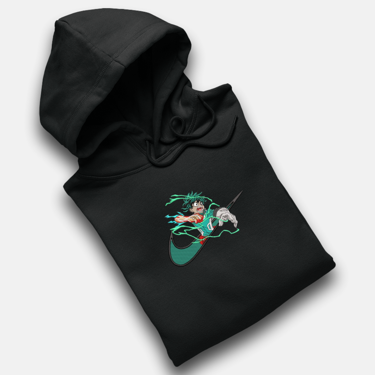 Izuku Midoriya Custom | My Hero Academia | Sweat à capuche brodé