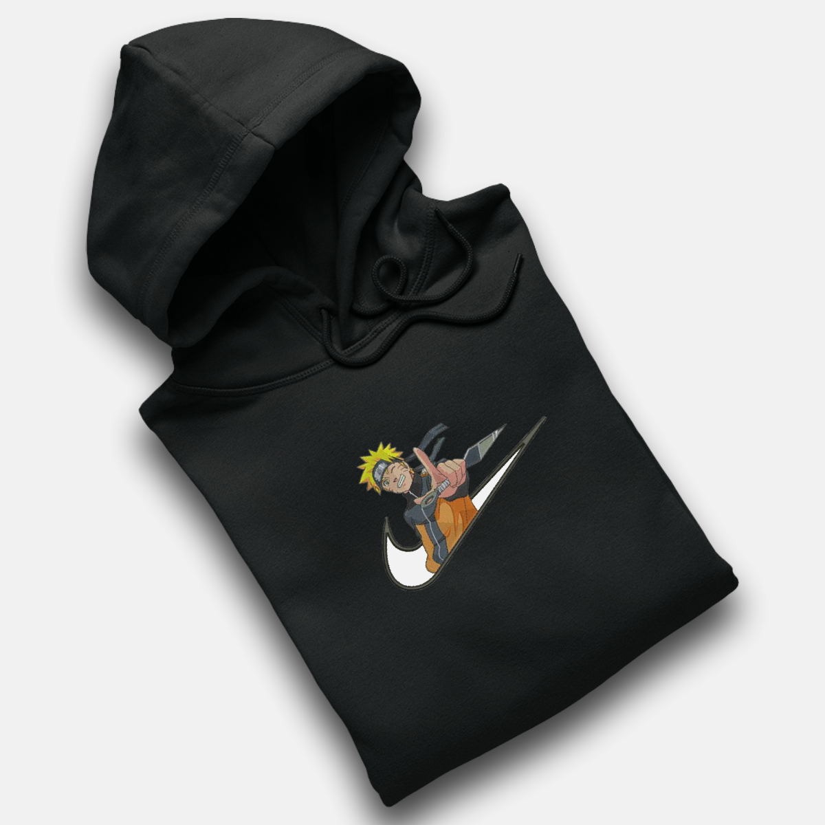 Naruto Shippuden Custom | Naruto Shippuden | Sweat à capuche brodé