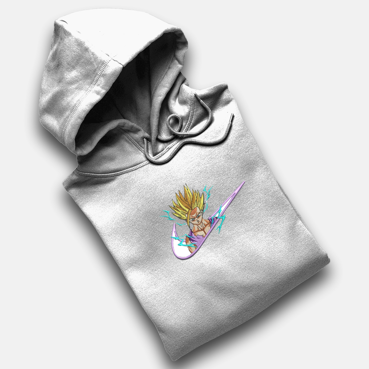 San Gohan Super Saiyan (SSJ2) Custom | Dragon Ball Z | Sweat à capuche brodé