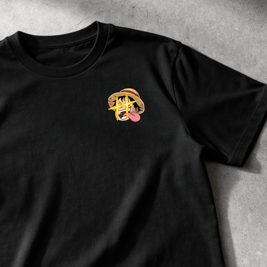 T-shirt brodé One Piece - Luffy & Zoro