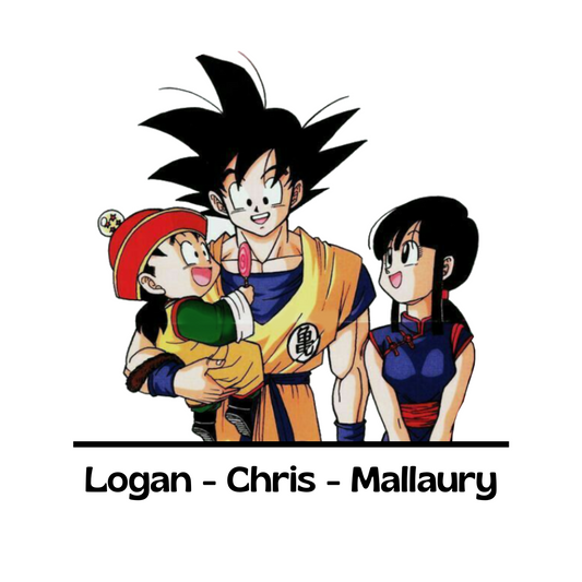 [Perso.] Goku Chichi & Gohan Custom | Sweatshirt famille