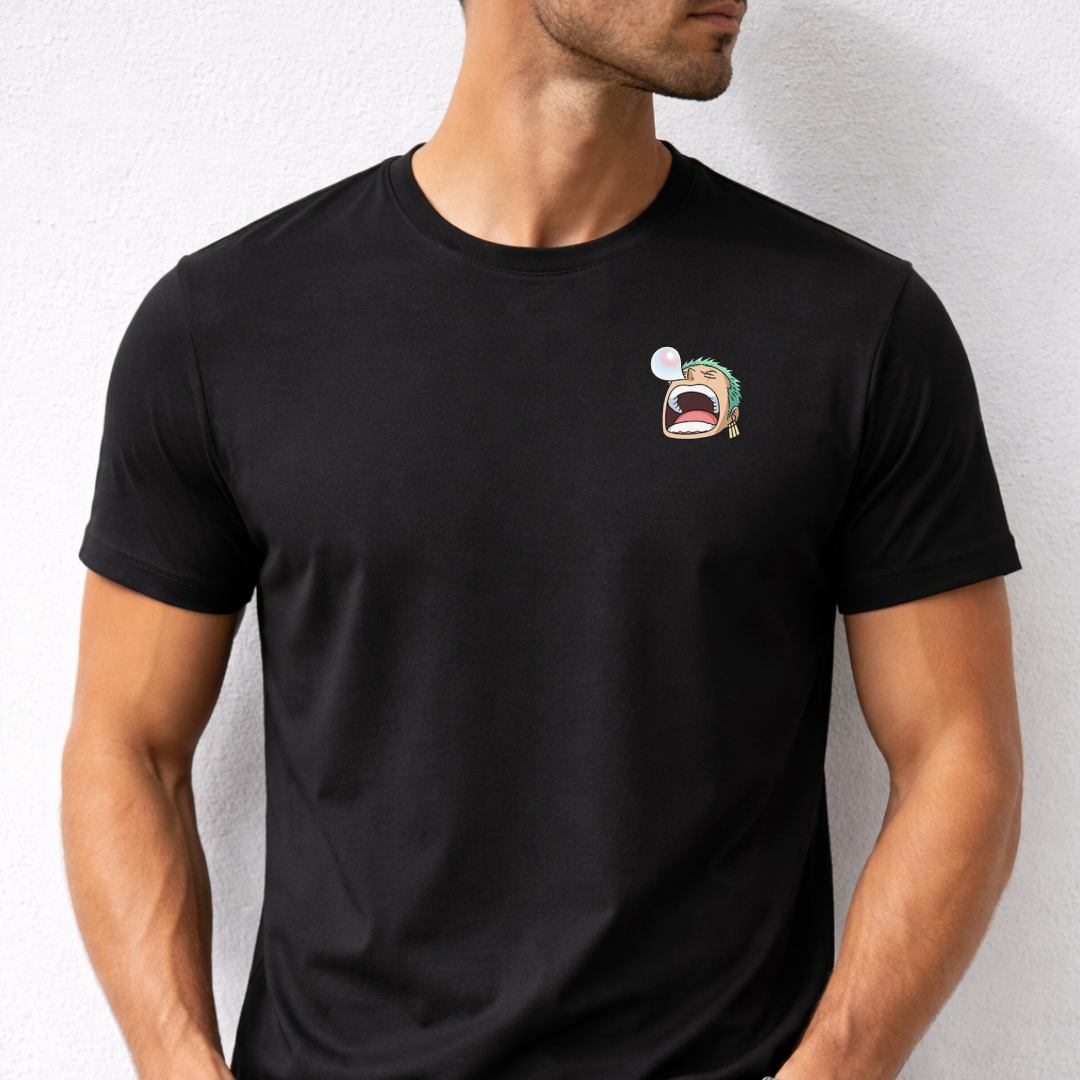 T-shirt brodé One Piece - Luffy & Zoro
