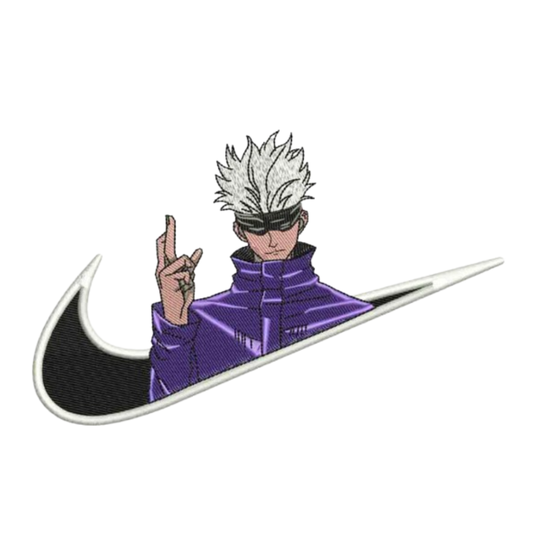 Satoru Gojo Infini Custom | Jujutsu Kaisen | Sweat à capuche brodé