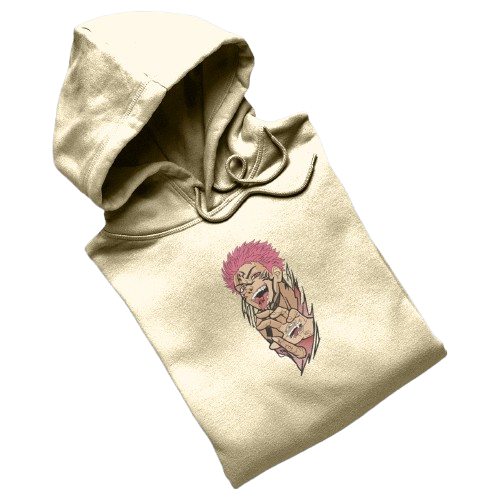 Yuji & Sukuna Custom | Jujutsu Kaisen | Sweat à capuche brodé