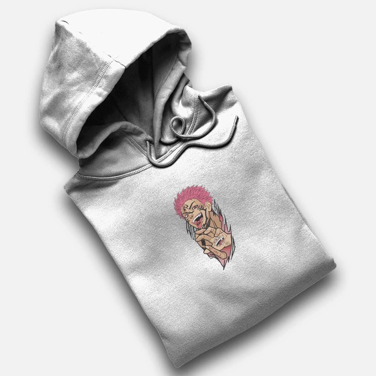 Yuji & Sukuna Custom | Jujutsu Kaisen | Sweat à capuche brodé
