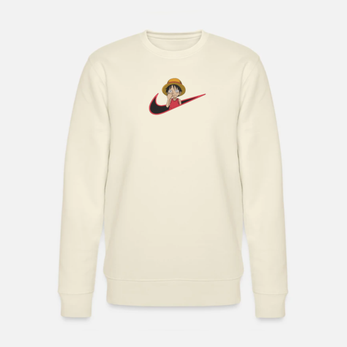 Luffy Enfant Custom | One Piece | Sweat à capuche brodé