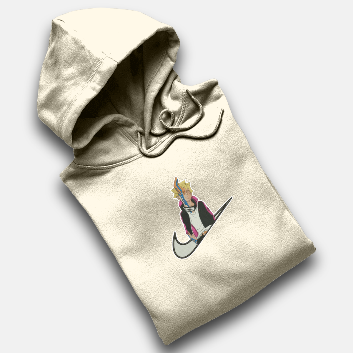 Boruto Uzumaki Custom | Naruto | Sweat à capuche brodé