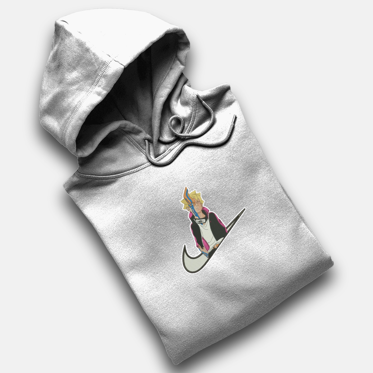 Boruto Uzumaki Custom | Naruto | Sweat à capuche brodé