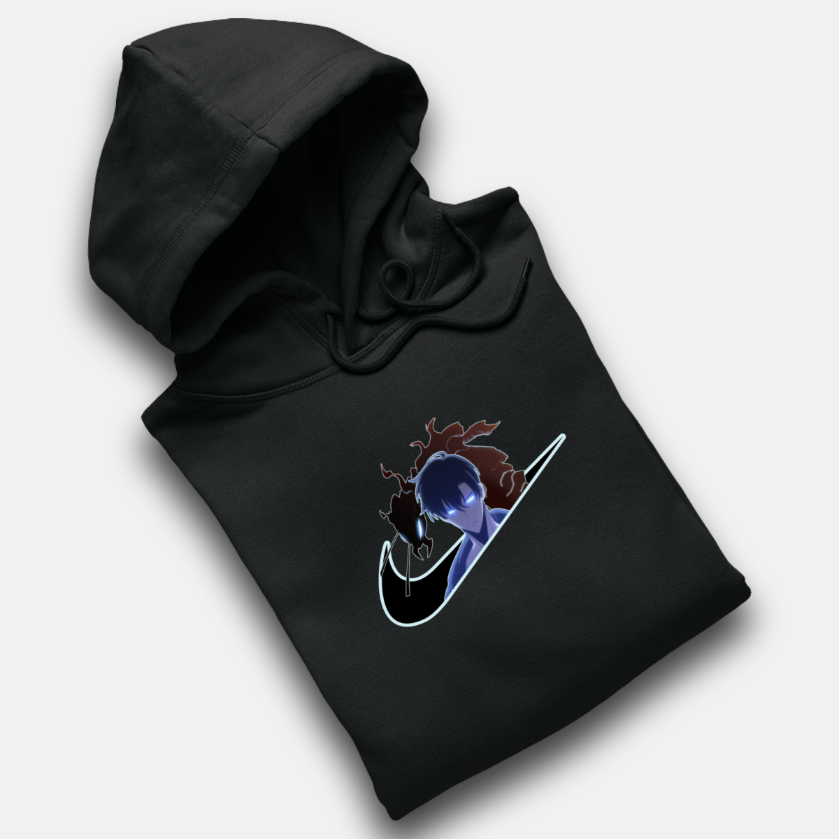 Sung Jin Woo & Beru Custom | Solo Leveling | Sweat à capuche brodé