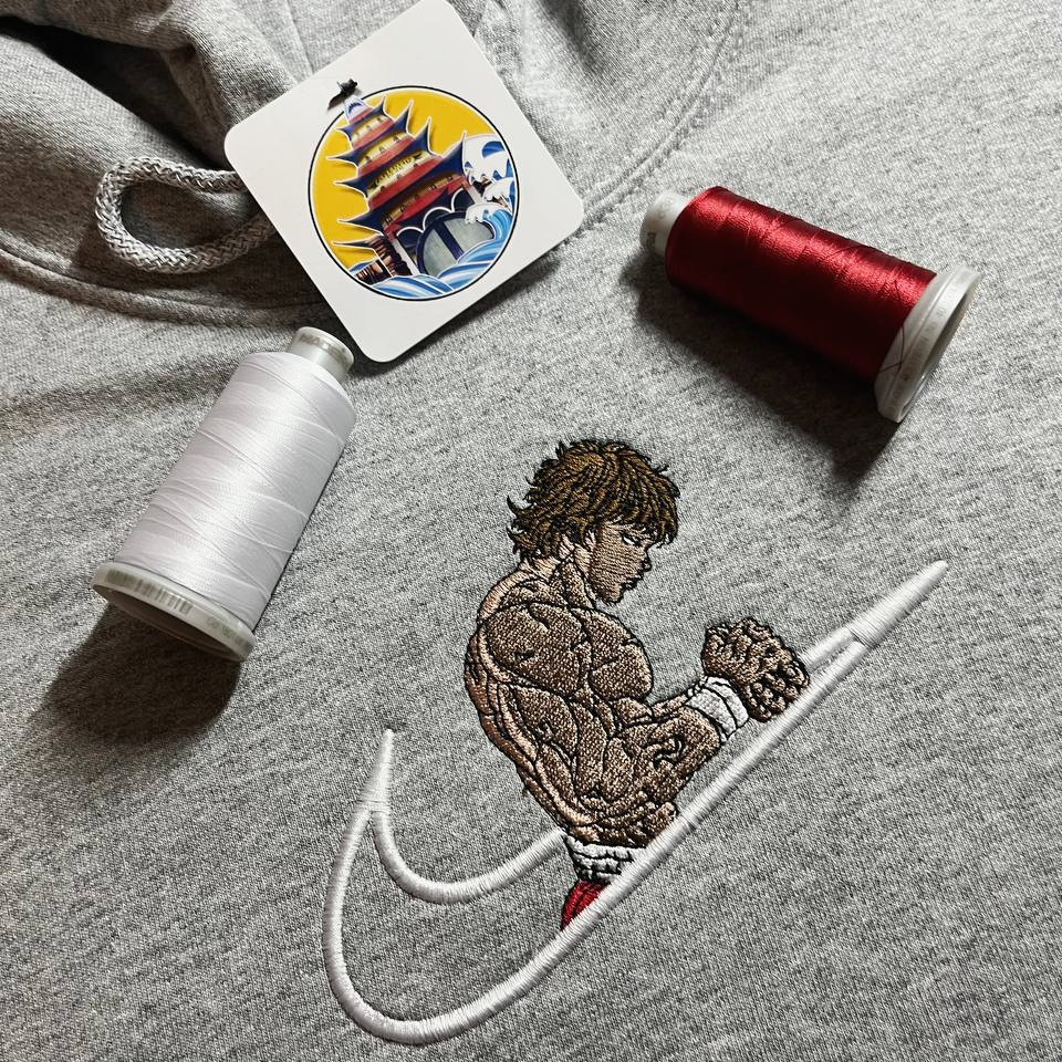 Sweat à capuche hoodie Baki Hanma Swoosh