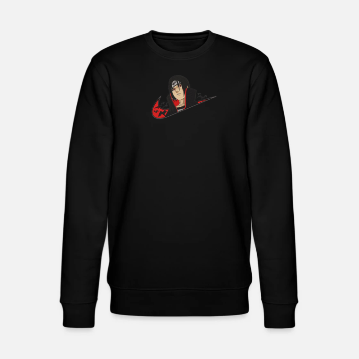 Itachi Uchiwa Akatsuki Custom | Naruto Shippuden | Sweat à capuche brodé