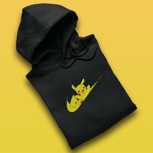 Pikachu Custom | Pokemon | Sweat à capuche brodé