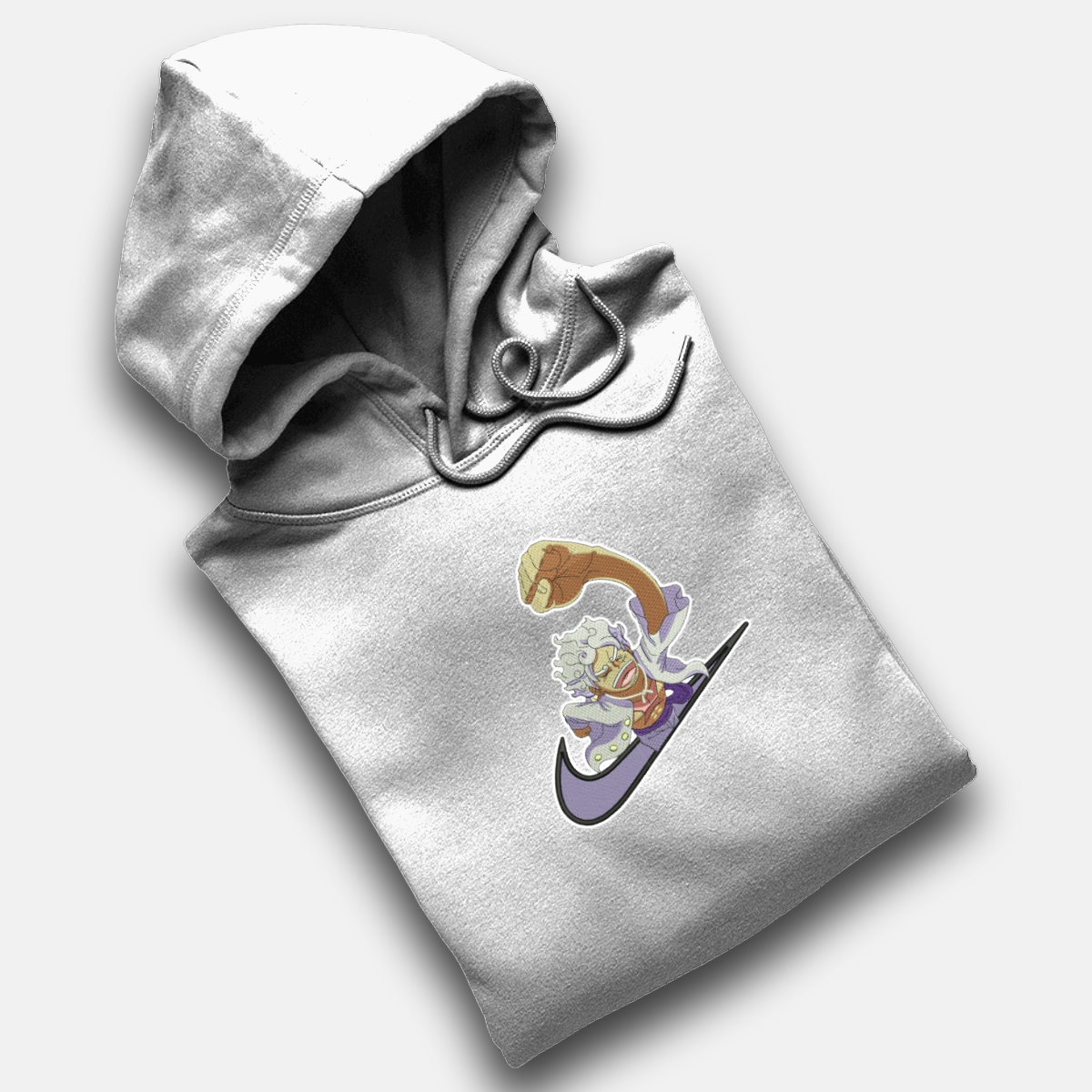 Luffy Gear 5 Wano | One Piece | Pull à capuche brodé