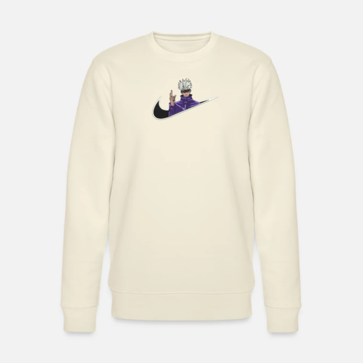 Satoru Gojo Infini Custom | Jujutsu Kaisen | Sweat à capuche brodé