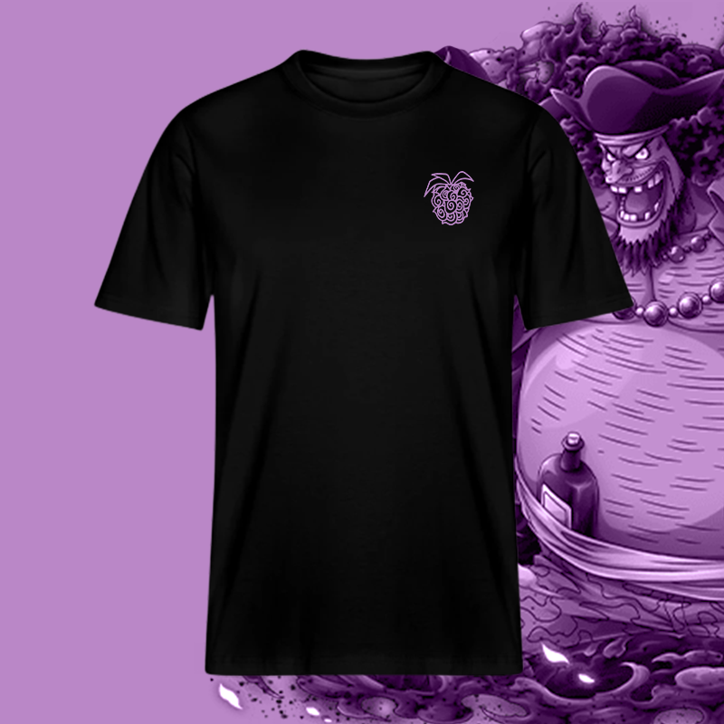 Yami Yami No Mi | Fruits du Démon | One Piece | T-Shirt brodé