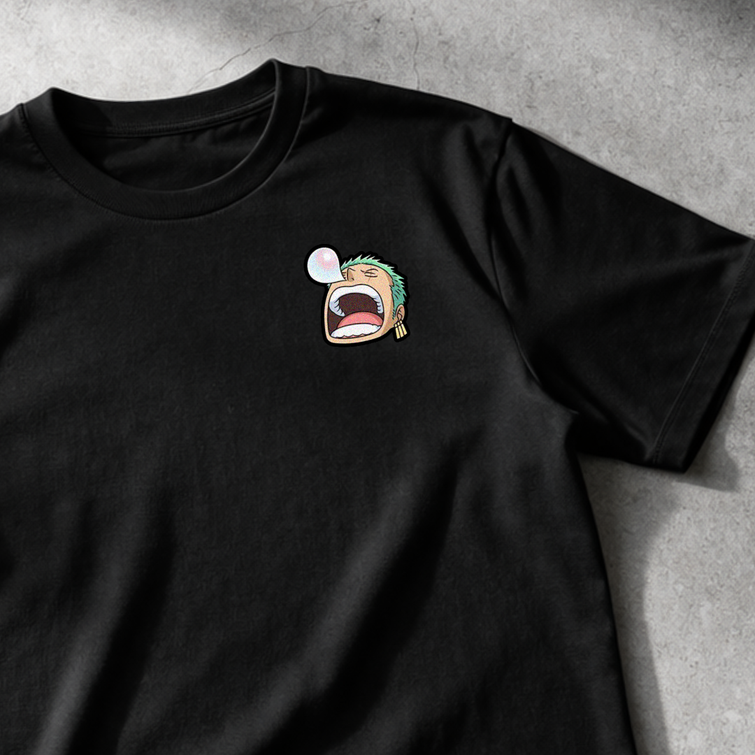 T-shirt brodé One Piece - Luffy & Zoro